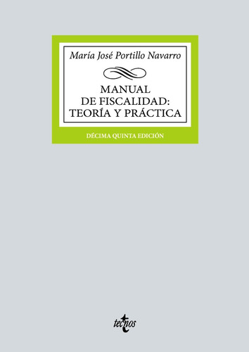 Manual De Fiscalidad Teoria Y Practica - Portillo Navarro,ma