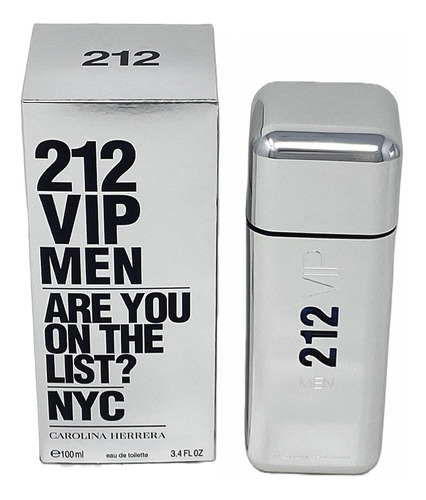 Carolina Herrera 212 Vip Eau De Toilette 100 Ml Para Hombre