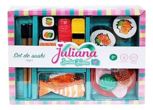 Juliana Sweet Home Set De Sushi Sisjul065