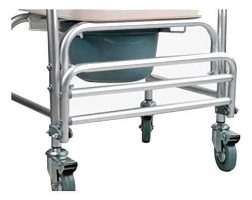 Silla Comodo Con Ruedas Para Baño O Regadera