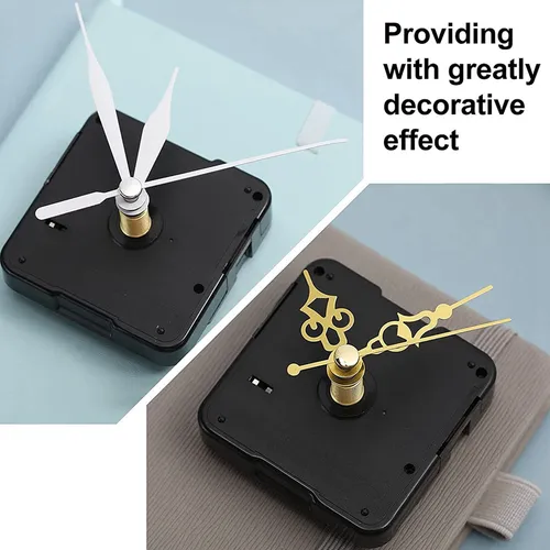 5 Piezas De Mecanismo De Movimiento De Reloj Silence Quartz,