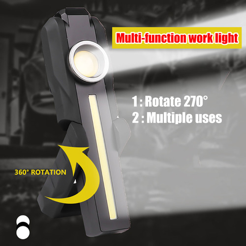 Luz Led De Inspección De Trabajo Recargable Por Usb E Em 900