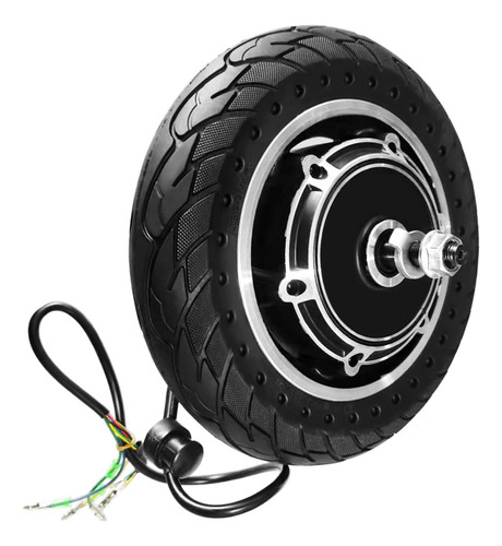 Patinete Eléctrico Hub Motor Tires Con Rueda Delantera De 10