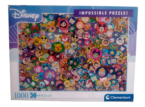 Rompecabezas Disney Imposible 1,000 Pzas Clementoni
