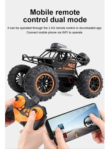 G Aplicable A:... Coche Teledirigido 4x4 Con Cámara Hdwi