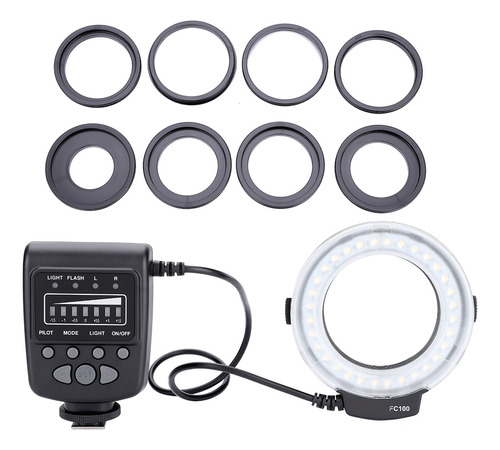 Accesorio De Cámara Meike Fc-100 Flash Led Universal Portáti