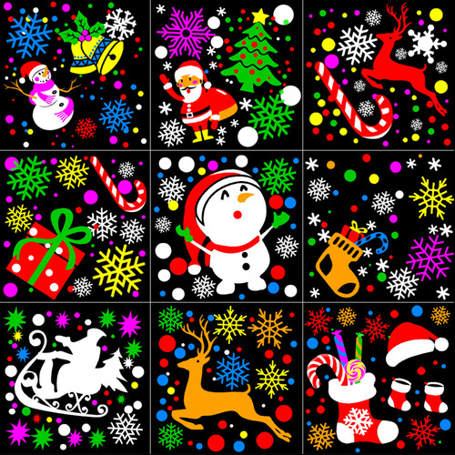 Jy Proyector Navideño De 16 Diapositivas Con Proyección Led