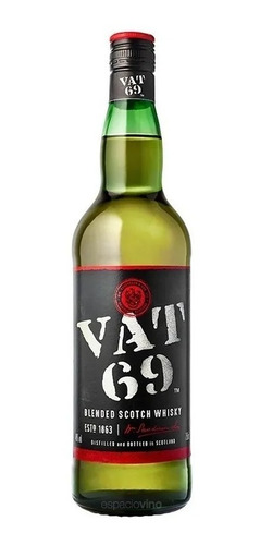 Vat 69 Blended Scotch Whisky 6x700ml