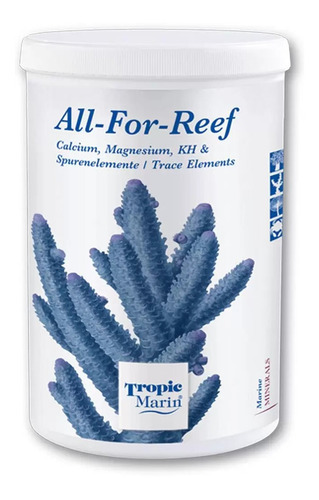 Tropic Marin All For Reef Powder 800g Reef Faz 5l Balling