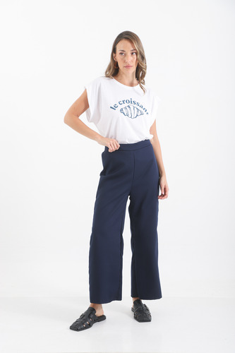 Remera Mujer Manga Corta Estampada Algodon Canchera Comoda
