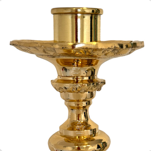Candelero O Candelabro Barroco De 80 Cm De Bronce (1 Pieza)