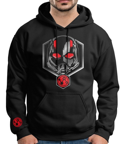 Sudadera Ant Man And The Wasp Casco Silueta Marve Dtf Unisex