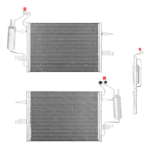 Condensador De Aire Cv Meriva 07 - 08 L4 1.8 Lts Original