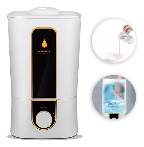 Humidificador Ultrasonico Vapor Frío Difusor De Aroma De 4l