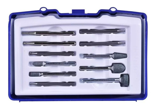 Imagen 3 de 8 de Kit Fresas Y Puntas Montadas Dremel 729 11pzs P/grabado