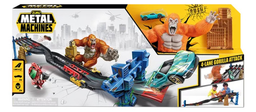 Pista Lanzadora Metal Machines Gorilla Attack 6769 Premium