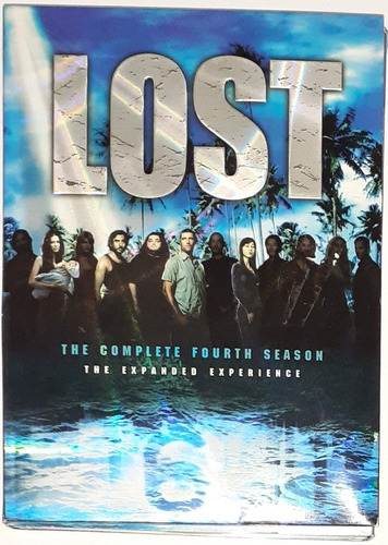 Dvd - Lost - 4ª Temporada Completa - Box - Importado