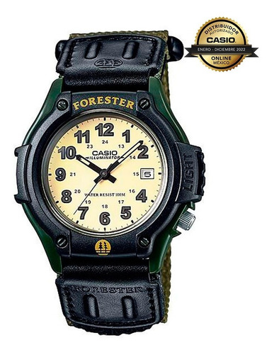 Reloj Casio Ft-500wc-3bvcf Forester Illuminator-verde