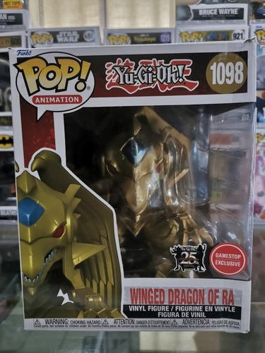 Imagen 2 de 7 de Dragon Of Ra Yu-gi-oh Funko Pop Gamestop Exc