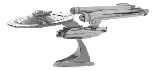 Puzzle 3d De Metal - Nave Enterprise De Star Trek