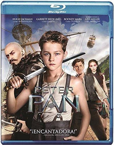 Peter Pan Hugh Jackman Pelicula Bluray + Dvd
