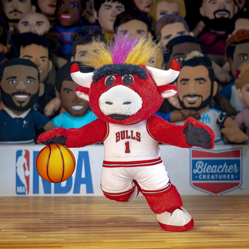Figura De Peluche Bleacher Creatures Chicago Bulls Benny, 25