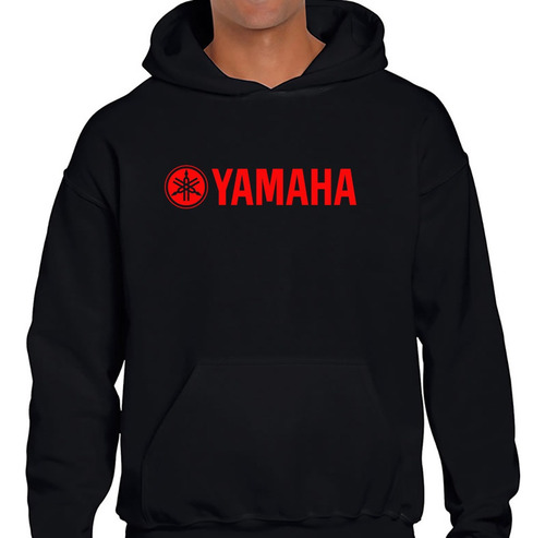 Buzo Yamaha Motos Logo Hoddie Algodon