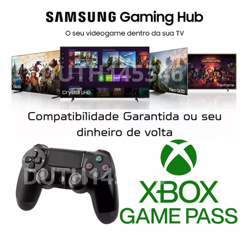 Controle Tv Samsung Com Gaming Hub, Xbox Game Pass E Geforce