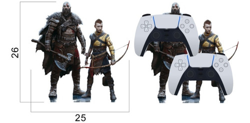 Suporte God Of War Ragnarök Para Controle Ps4 Ps5 Xbox