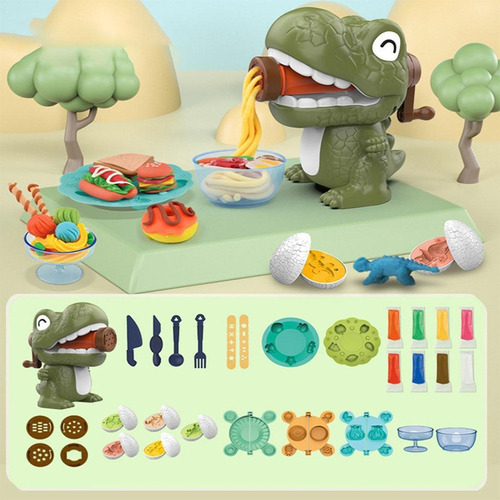 Bake Juegos De Herramientas De Plástico De Dinosaurio 36pcs