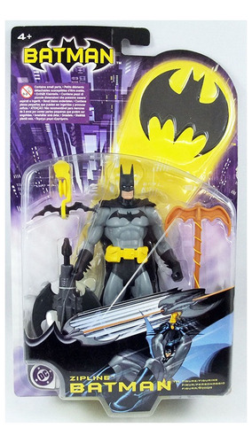 Figura Batman Zipline Mattel Dc 2003 - Superman Robin Flash