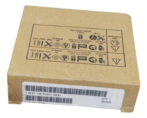 Siemens 6es7134-6hd01-0ba1 Analog Input Module 4x