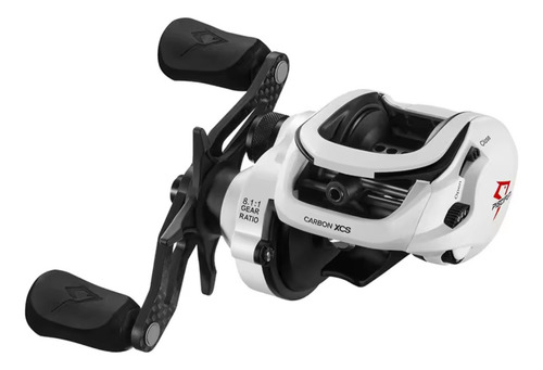 Carretilha Piscifun Carbon Xcs 8.1:1 - Manivela Esquerda Branco Esquerdo