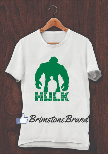 Playera Hulk Silueta