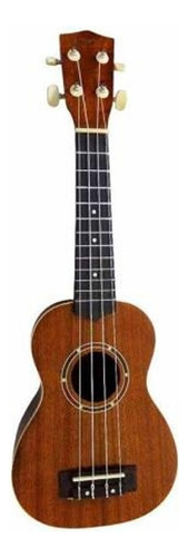 Ukulele Campero Soprano 21 Top And Side Color Marrón