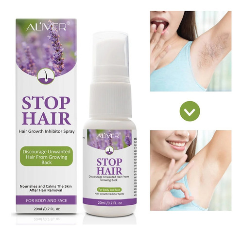 Duo Inhibidor Stop Vello Corporal Depilación Sin Dolor
