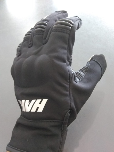 Guantes Hawk Rider Dedos Tactil Protector Nudillo Motovega