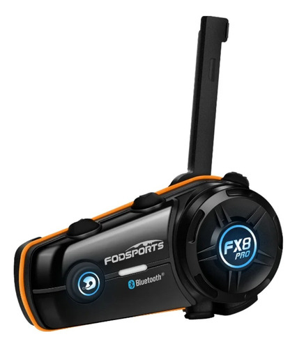 Intercomunicador Fx8 Pro Para Moto Fodsports