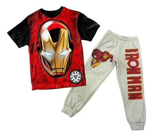 Conjunto Para Niños De Iron Man 