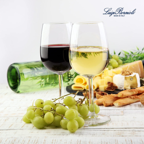 Copas De Vino Chardonnay Luigi Bormioli Crescendo De 13 Onza