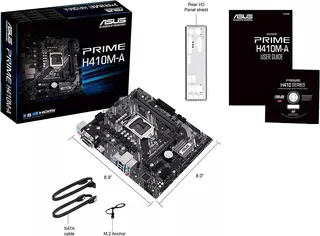 Tarjeta Madre Asus Prime H410m-a/csm Ddr4 De 10th Gen