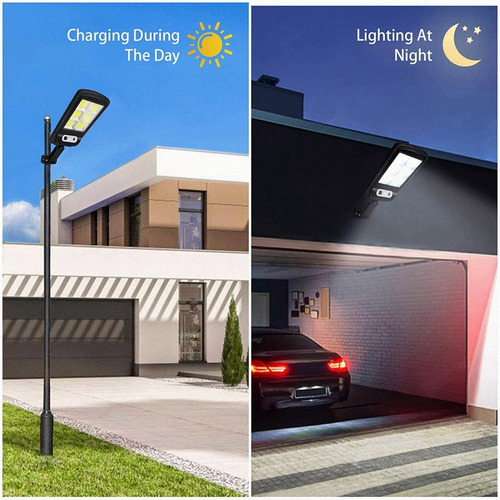 Luz De Calle Llevada Solar Al Aire Libre 300w Con Control Re