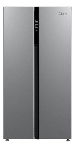 Refrigerador Side By Side Midea 527 Lt Mdrs710fge50 Color Gris Oscuro