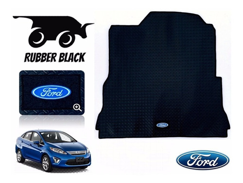 Tapete Cajuela Ford Fiesta Sedan 2019 Marca Rubber Black