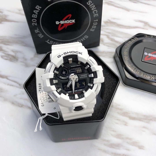 Reloj Casio G-shock Ga700-7a Original + Como Detectar Falso