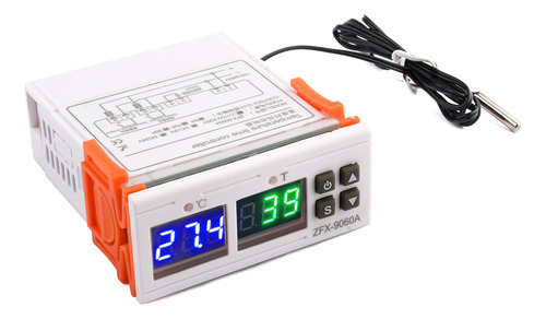 Termostato Temperatura Chocadeira Com Temporizador Zfx-9060a