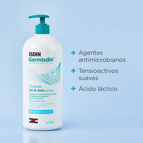 Imagen 7 de 8 de Germisdin Higiene Corporal Antiséptico, 500 Ml