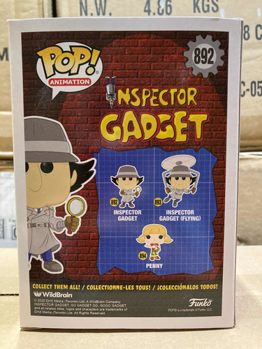 Inspector Gadget 892 Funko Pop Animation Dr. Claw Mad Nuevo