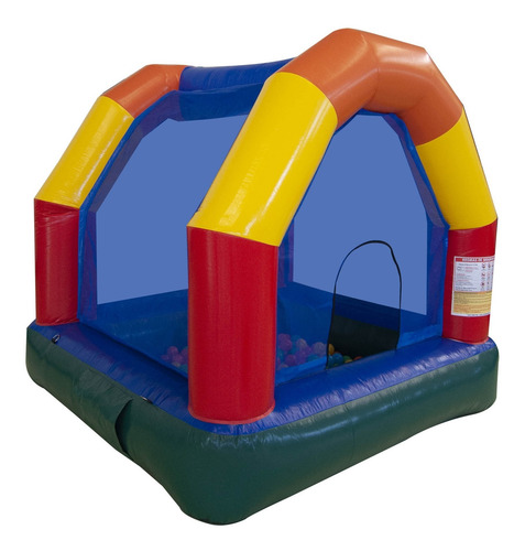 Piscina De Bolinhas Soft Colorê Com Motor Soprador