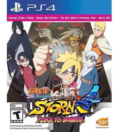 Jogo Ps4 Naruto Storm 4 Road To Boruto Midia Fisica